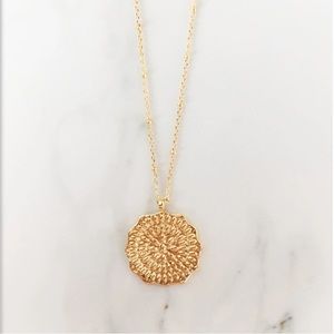 Gorjana Mosaic Coin Necklace - Gold
